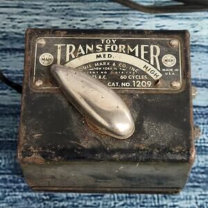 Vintage Marx Electric Hobby train transformers UNTESTED parts